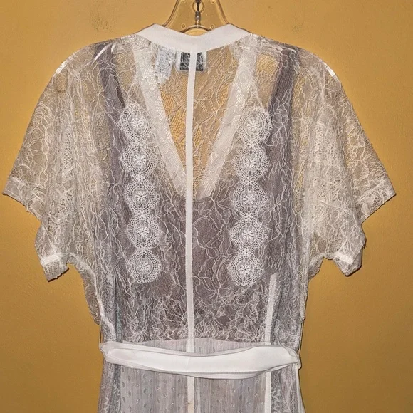 Byron Lars White Lace Dress 10 - Picture 10 of 13